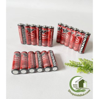 Pin lớn 2A (AA) - Pin Con Ó Pinaco 1.5V ( 4 viên )