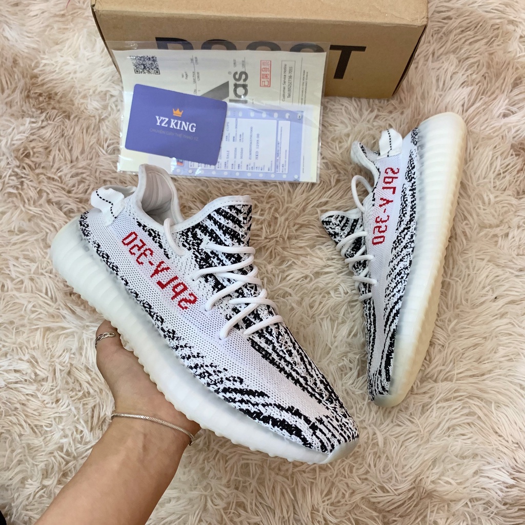 Giày Thể Thao Blutin, Zebra, Trắng, Xám Cam, Nam Nữ Siêu Hot | BigBuy360 - bigbuy360.vn