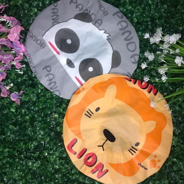 Mũ trùm tóc khi tắm