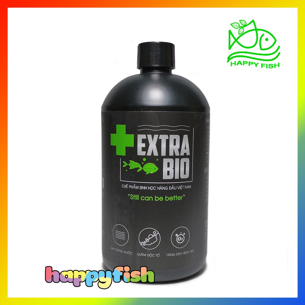 Vi Sinh Extra Bio 125ml-250ml-500ml-1000ml Dung Dịch Trong Nước Bể Cá