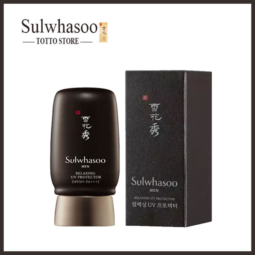 Kem chống nắng dành cho nam Sulwhasoo Men Relaxing UV Protector SPF50+/PA+++ 50ml