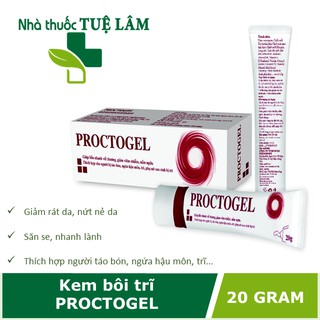 Kem bôi trĩ Proctogel - Giảm đau, rát, ngứa do trĩ