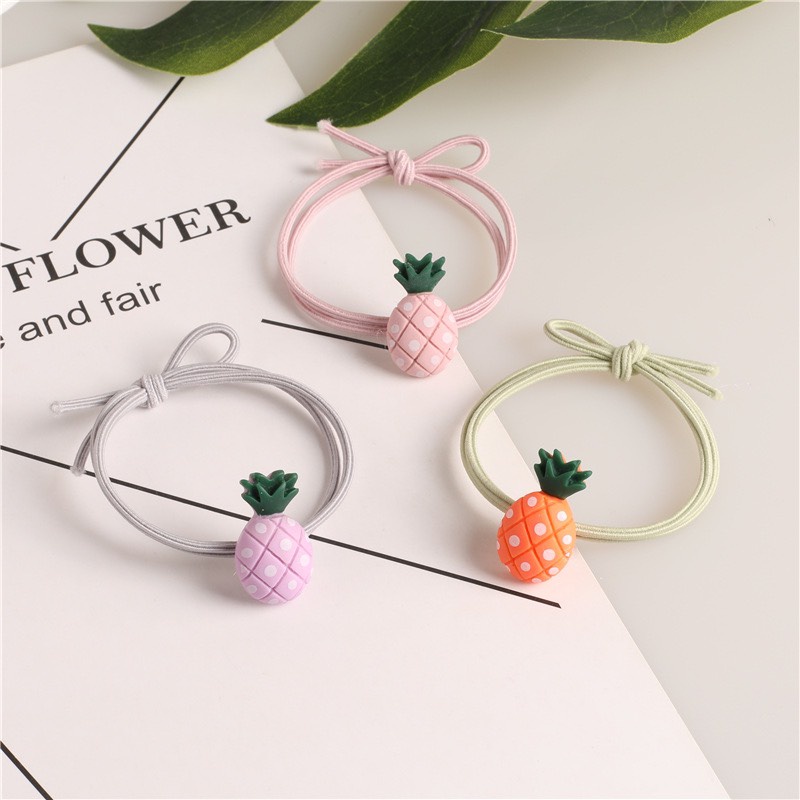 Dây buộc tóc, thun cột tóc hoạt hình ngộ nghĩnh dễ thương cho bé gái Dương Kids