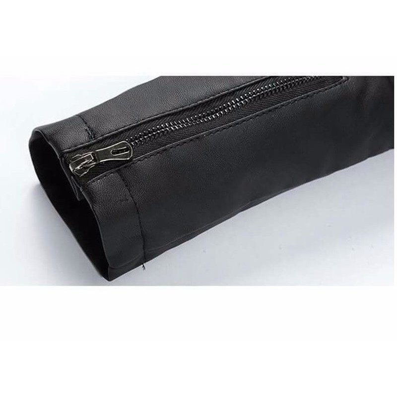 Áo khoác da nam lót lông AK81 Bonado + tặng 1 thắt lưng cao cấp | BigBuy360 - bigbuy360.vn