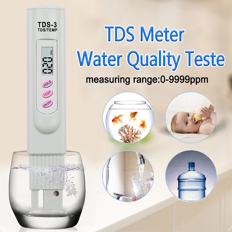 Combo 11 bút thử nước TDS-3 MPH13 kiểm tra nước máy có an toàn để sử dụng tặng bao da sang trọng, tiện dụng