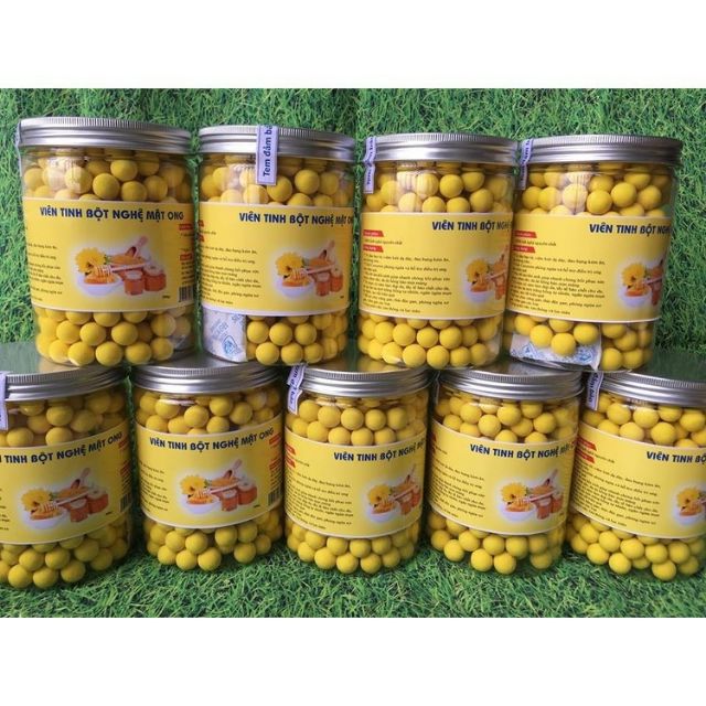 1kg viên tinh bột nghệ mật ong