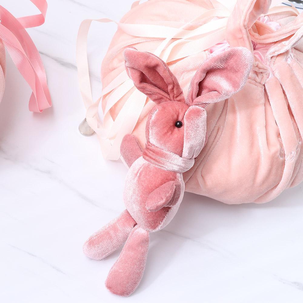 WATTLE Túi Đựng Mỹ Phẩm Bằng Nhung Hình Tai Thỏ Xinh Xắn