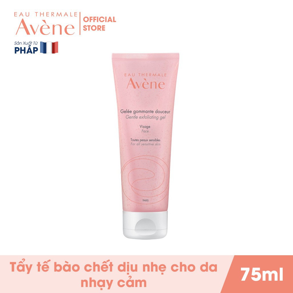 TẨY TẾ BÀO CHẾT CHO DA NHẠY CẢM GENTLE PURIFYING SCRUB AVENE 75ML CHÍNH HÃNG - 7691