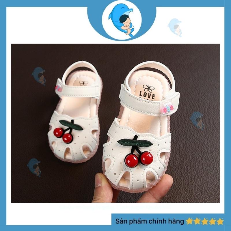 Giày tập đi cho bé gái, sandal lưới, dễ thương phù hợp cho mọi loại trang phục, có chống trượt