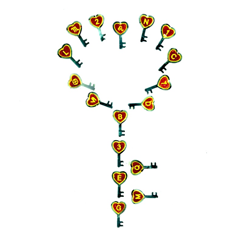 Khuôn Silicone Làm Chìa Khóa Hình Chòm Sao