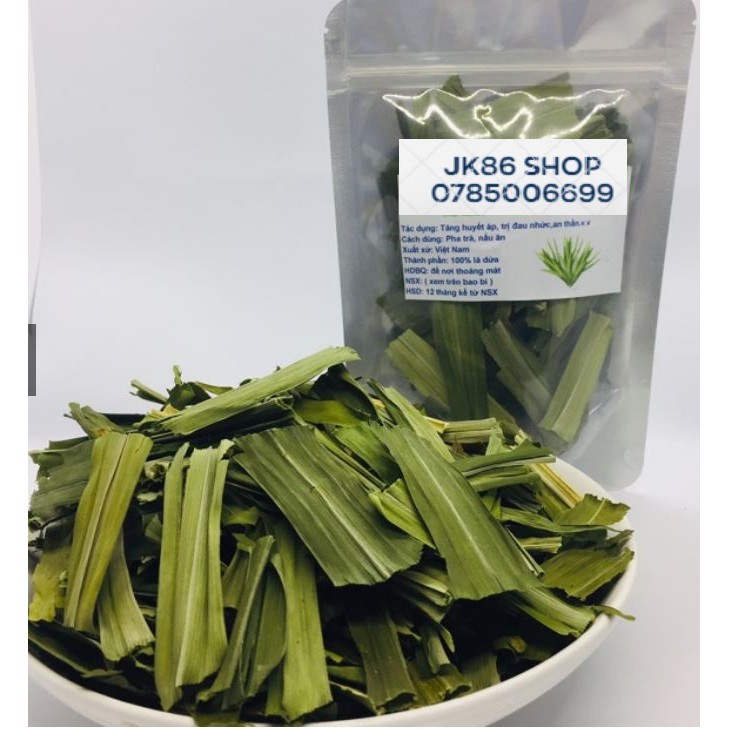 LÁ DỨA SẤY KHÔ 100GR