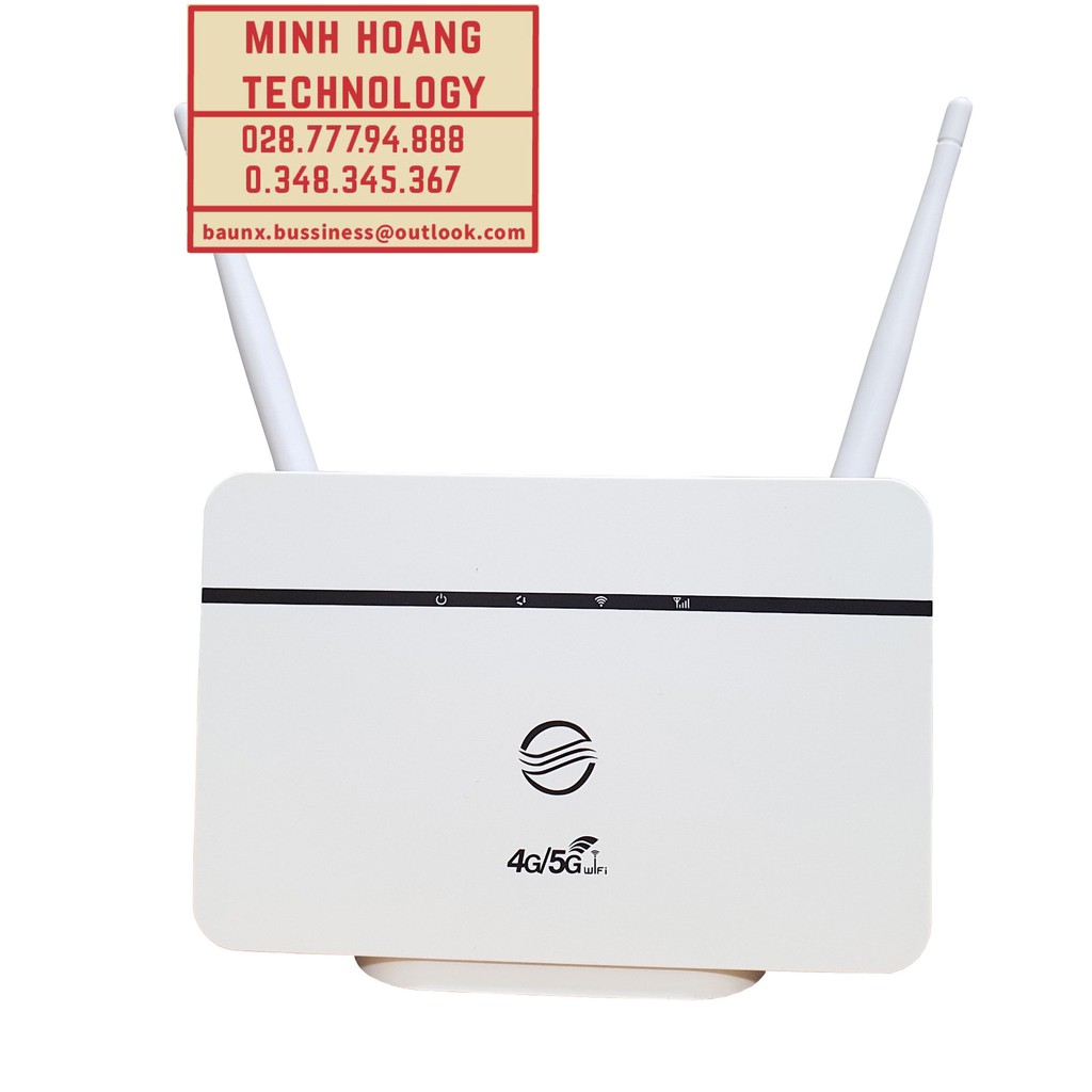 Thiết bị phát sóng wifi qua sim Router Wifi 4G LTE RS-860 (2 anten - 32 user - 1 port)