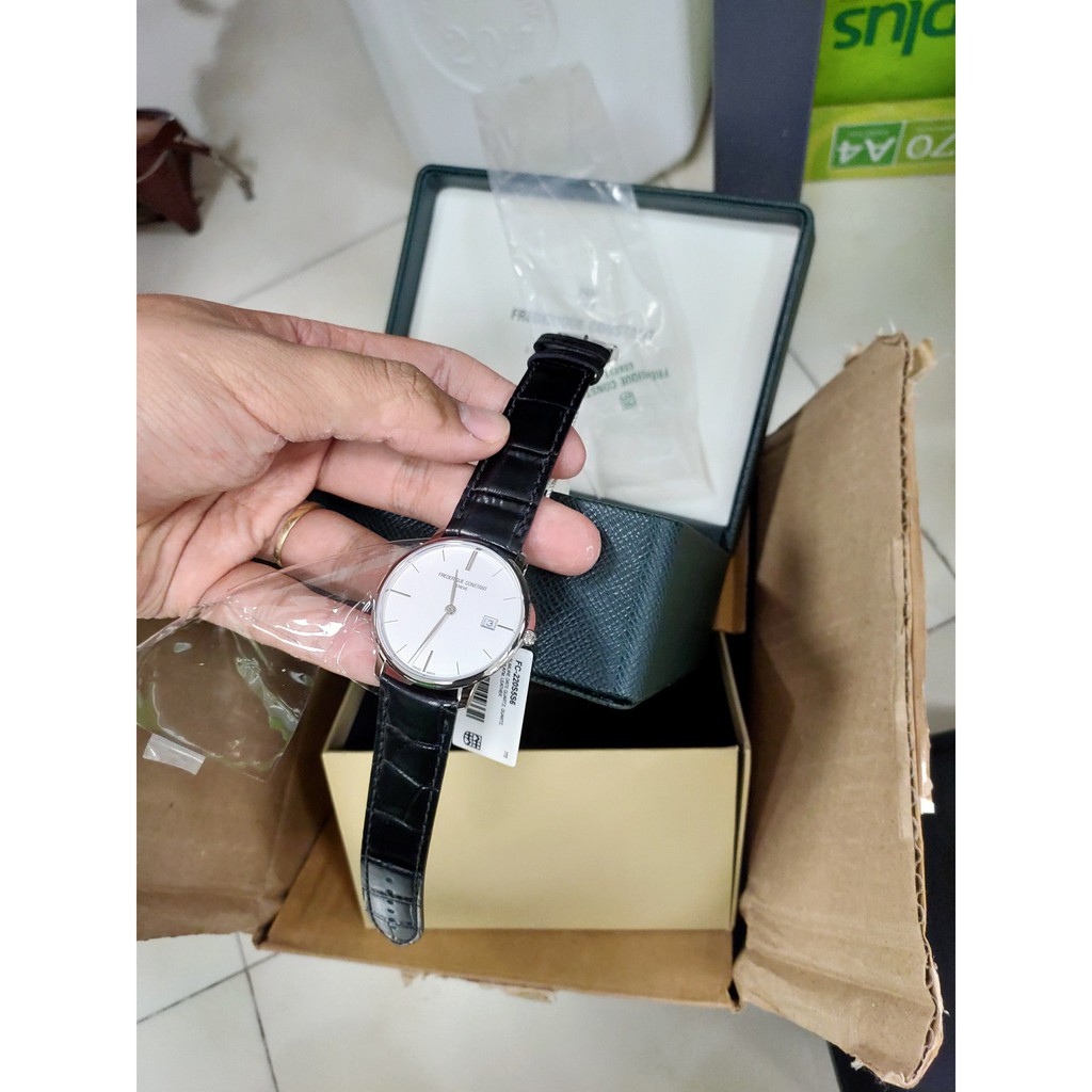 Đồng hồ Thụy sỹ - Frederique Constant Slimline FC-220S5S6 - Bảo hành 2 năm, mới 100%