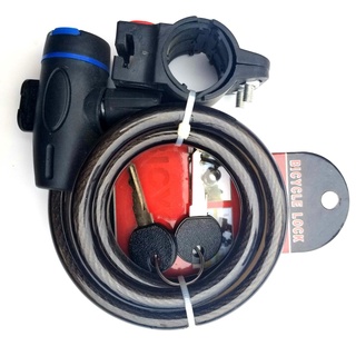 Khóa dây xe đạp dây cáp chống trộm,chắn chắn,an toàn cao cấp quick sport