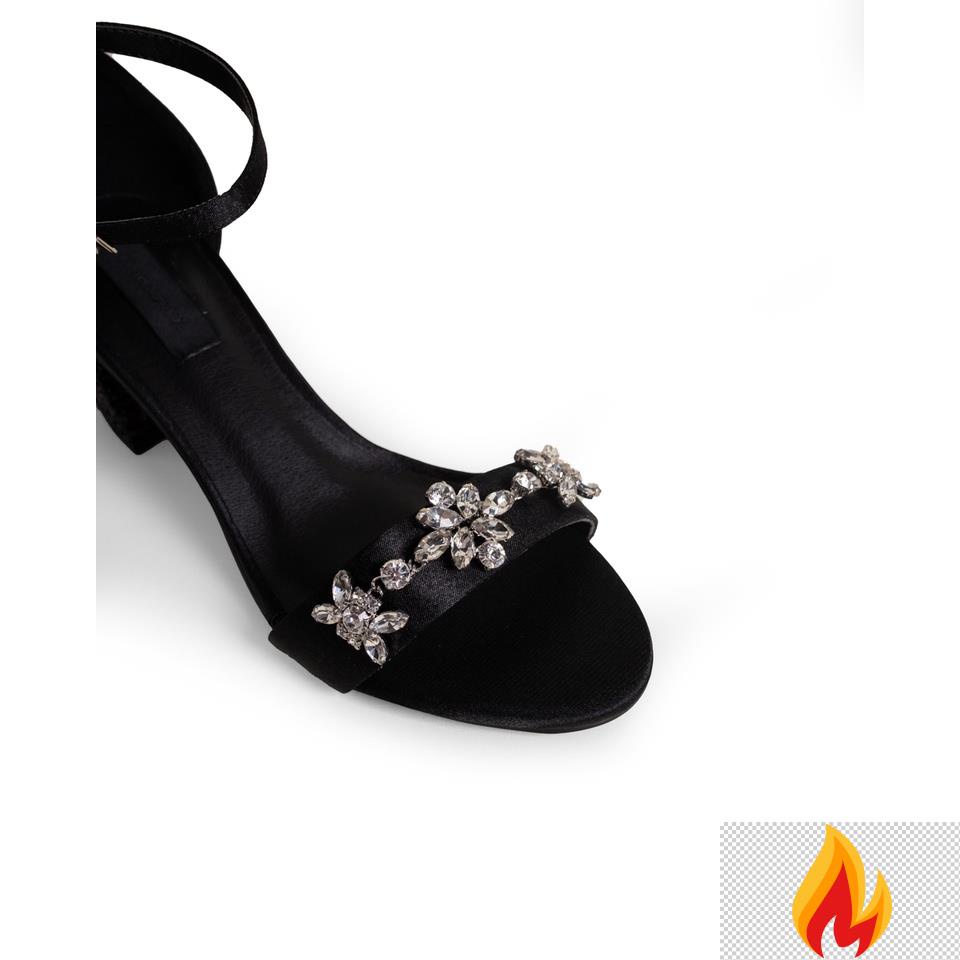 Giày cao gót Floralpunk Flower Midnight Heels 5cm IH8
