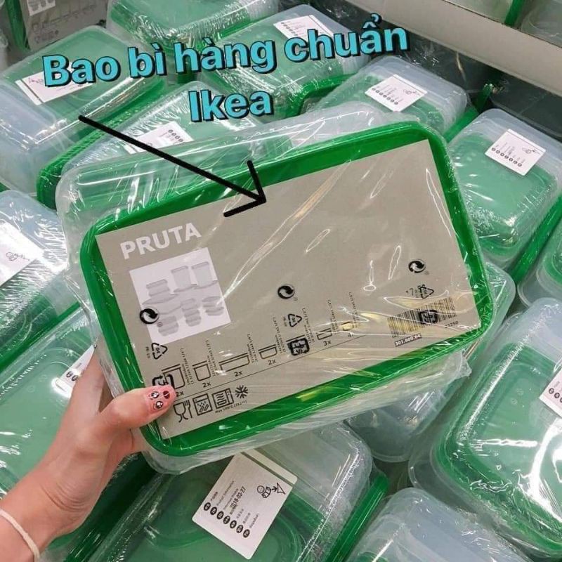 Set hộp nhựa IKEA Thái Lan Chính Hãng