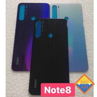 kính lưng xiaomi redmi note 8 zin