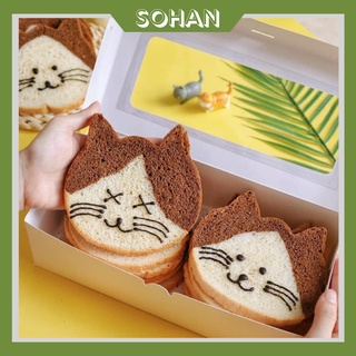 Bánh Mỳ Healthy Hình mèo, thơm ngon, hỗ trợ giảm cân, ăn kiêng hiệu quả - Sohan Food