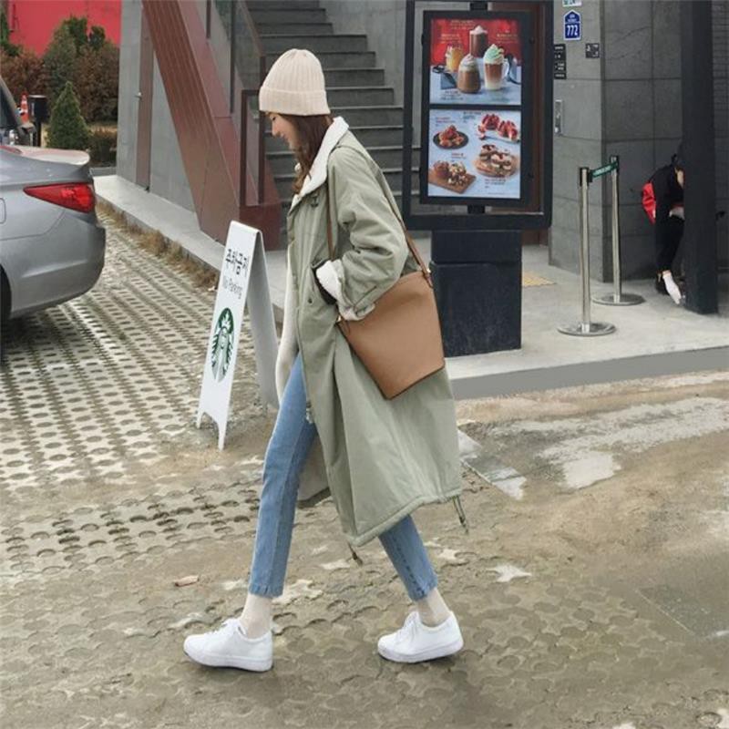 Áo khoác phao dáng dài thời trang Hàn Quốc cho nữ | BigBuy360 - bigbuy360.vn