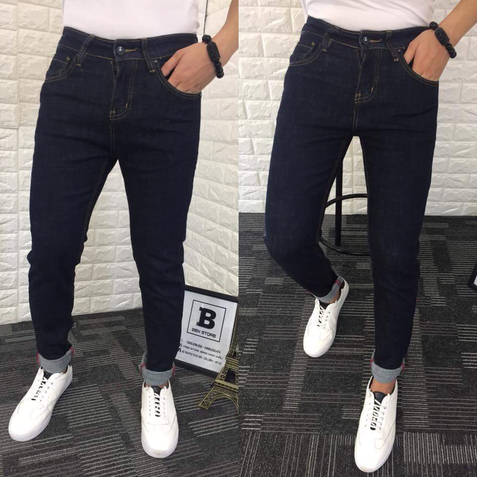QUẦN JEAN NAM XANH ĐẬM - DS.0909