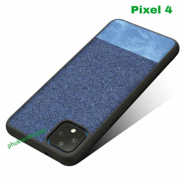 Ốp lưng Google Pixel 4 chống sốc Vải Da thời trang cao cấp