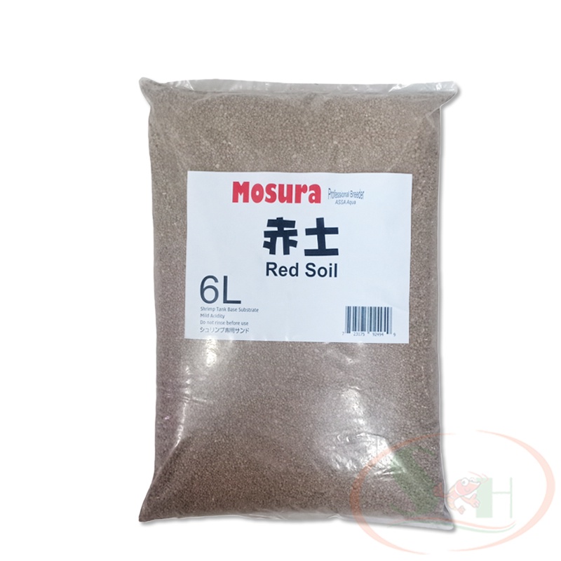 Nền Cá Tép Mosura Red Soil - Bao 6 lít