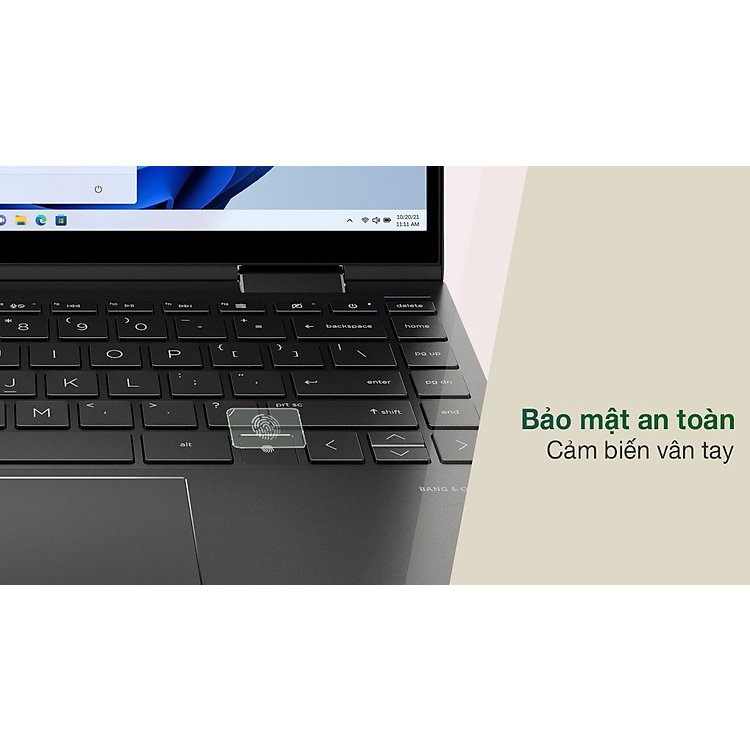 Laptop HP Envy x360 Convert 13 ay1057AU R5 5600U/8GB/256GB/Touch/Win11 (601Q9PA) - Hàng chính hãng