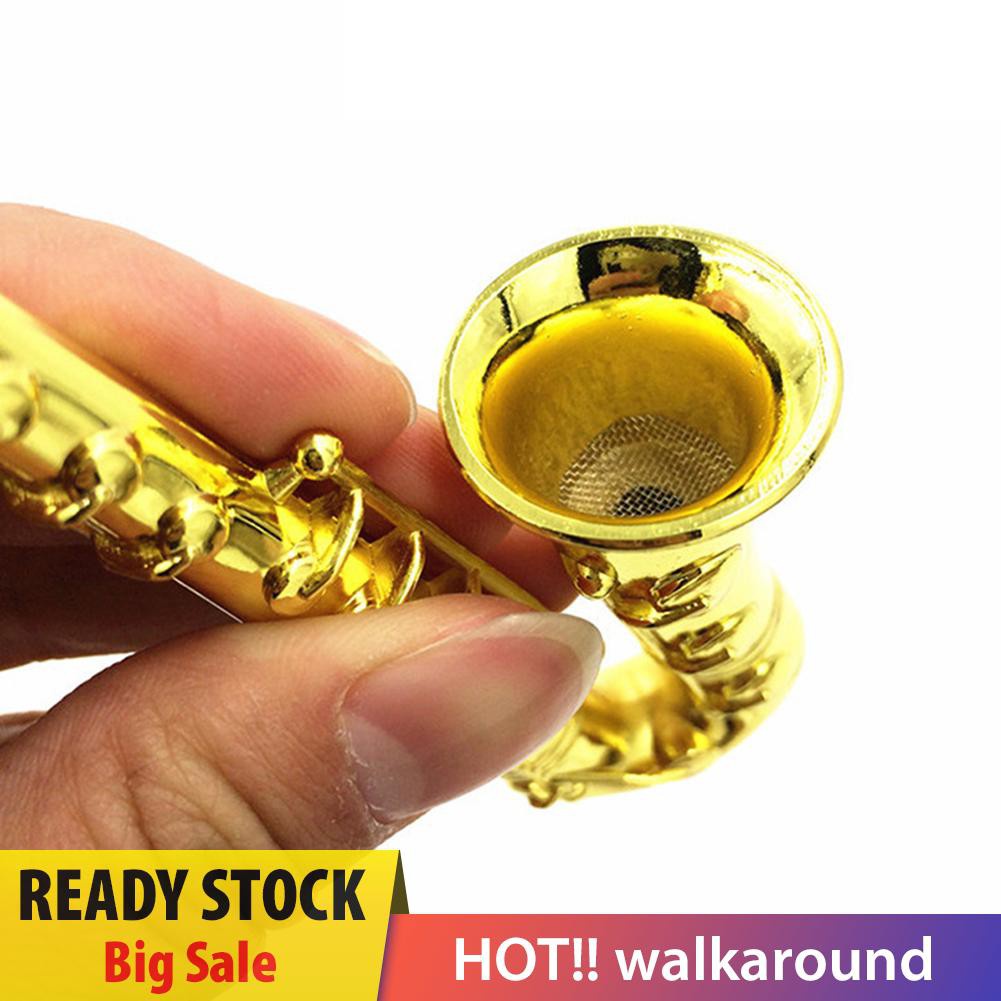 Tẩu Hút Thuốc Lá Mini Bằng Kim Loại Chuyên Dụng Cho Kèn Saxophone