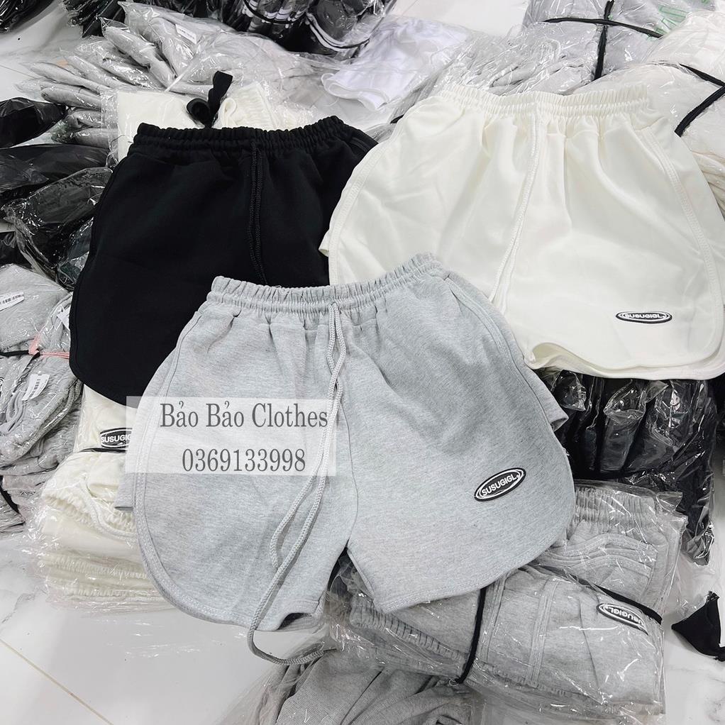 HOT Quần Đùi Nữ Su Su Dày   Mịn Thoáng Mát Nhiều Màu Dáng Rộng Phong Cách Hàn Quốc- Quần Ngắn Nữ