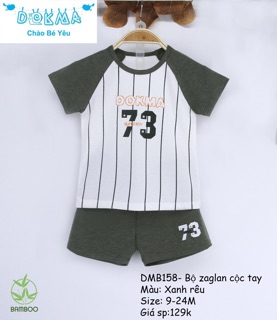 Bộ zaglan cộc tay Dokma
