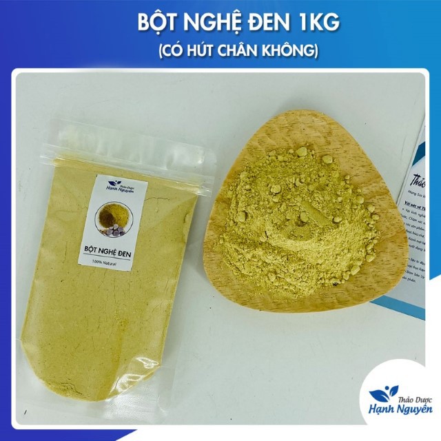 Bột Nghệ Đen Nguyên Chất 1kg (Có hút chân không)