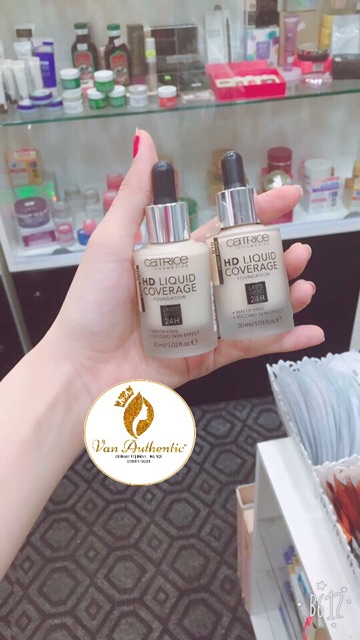 Kem nền Catrice HD Liquid Coverage Foundation