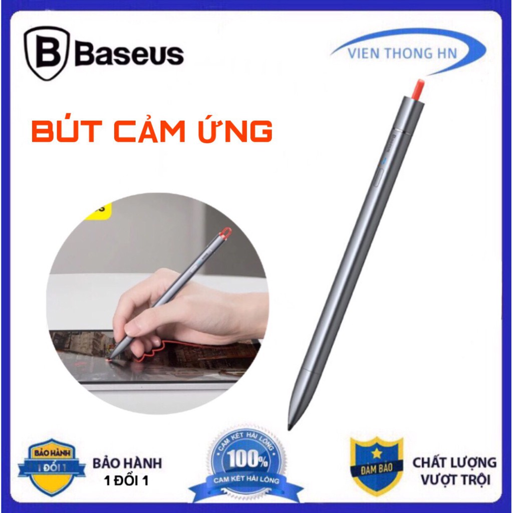 Bút cảm ứng điện dung ipad ngòi nhỏ Baseus Stylus Pen cho điện thoại thông minh máy tính bảng ipad samsung xiaomi ...