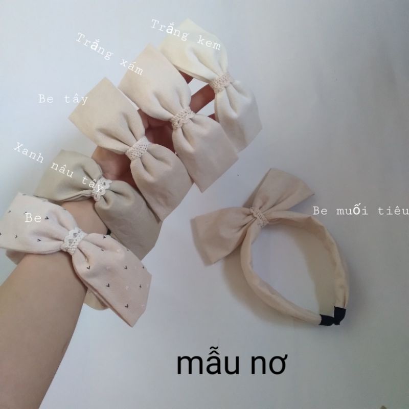 BỜM - TURBAN LINEN STYLE HÀN QUỐC CHO BÉ