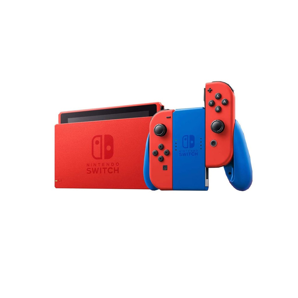 Máy Chơi Games Nintendo Switch Console – Mario Red & Blue Edition - Bảo Hành 12 Tháng