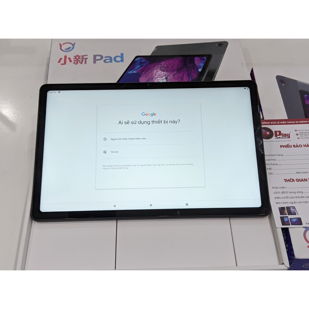 Máy tính bảng Lenovo Xiaoxin Pad P11 2021 Mới Fullbox Quốc Tế | Full Tiếng Việt + Dịch vụ Google | OTA thoải mái | BigBuy360 - bigbuy360.vn