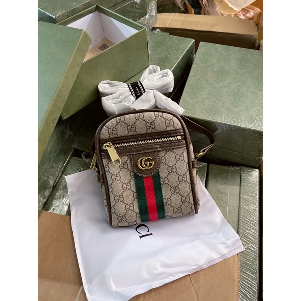 Tui gu chi dáng đứng size 15cm cao 18cm dây đeo chéo chuẩn superrr