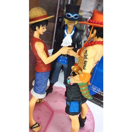 Mô hình One Piece chính hãng - Kết Nghĩa Vườn Đào - Ace & Sabo & Luffy - OP Magazine Figure - Special Episode