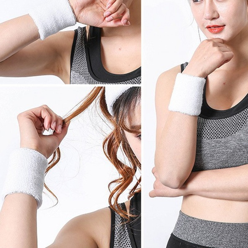 Đai đeo bảo vệ cổ tay khi chơi thể thao chất liệu cotton chất lượng cao