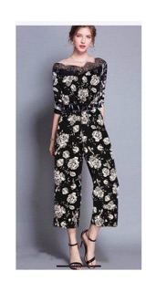 Jumpsuit hoa Cati