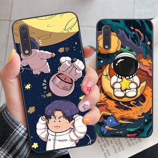 Ốp lưng Vivo S1 in hình phi hành gia vũ trụ cute