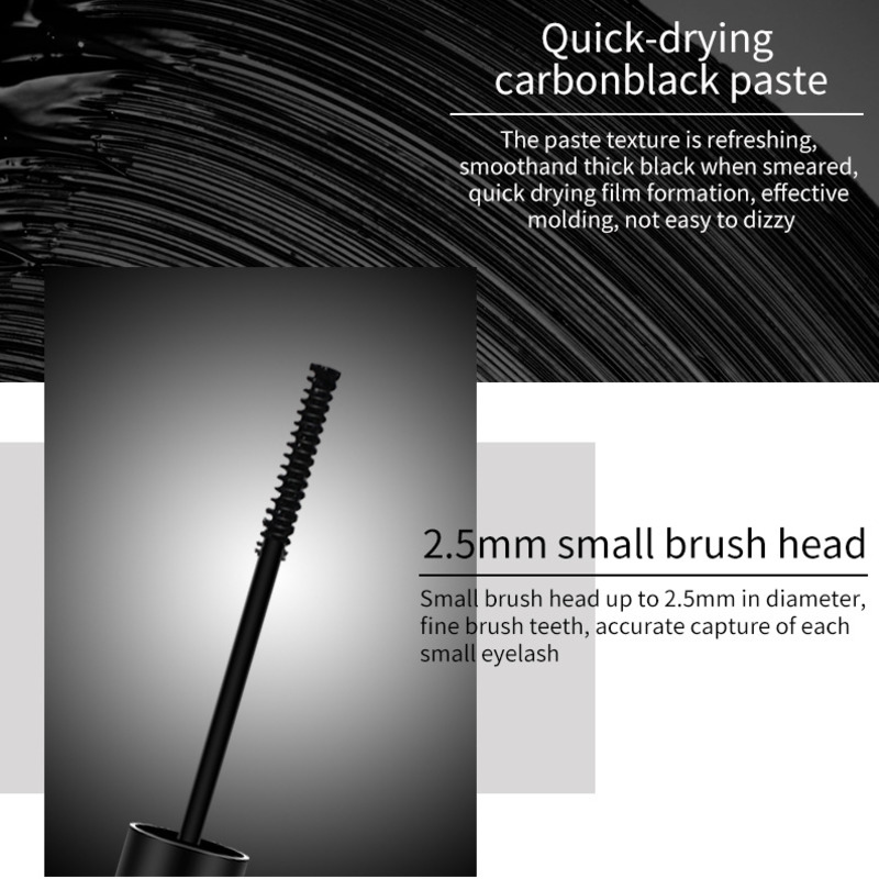 Mascara đầu cọ mảnh chống thấm nước và bền màu | BigBuy360 - bigbuy360.vn