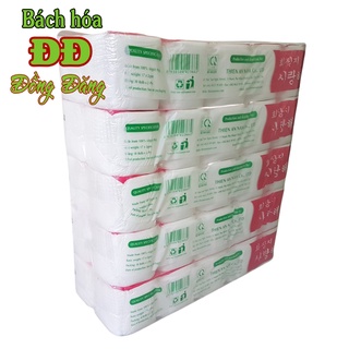 Combo (5 lốc) giấy vệ sinh Hàn Quốc 2 lớp (10 cuộn/ lốc)