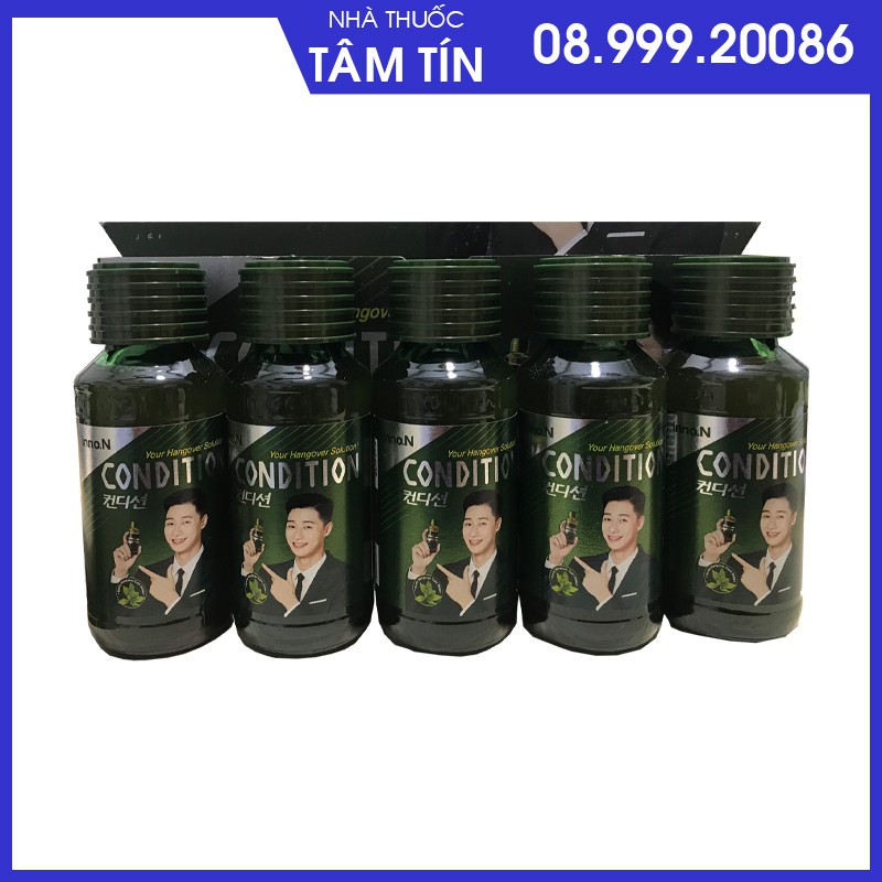 Nước Giải Rượu Làm Giảm Triệu Chứng Sau Khi Uống Rượu, Hỗ Trợ Giải Độc Gan Condition Hàn Quốc (75ml)