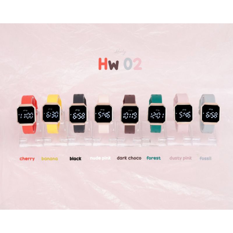 Đồng Hồ Đeo Tay Hw 02 HODY Thời Trang Cho Nữ