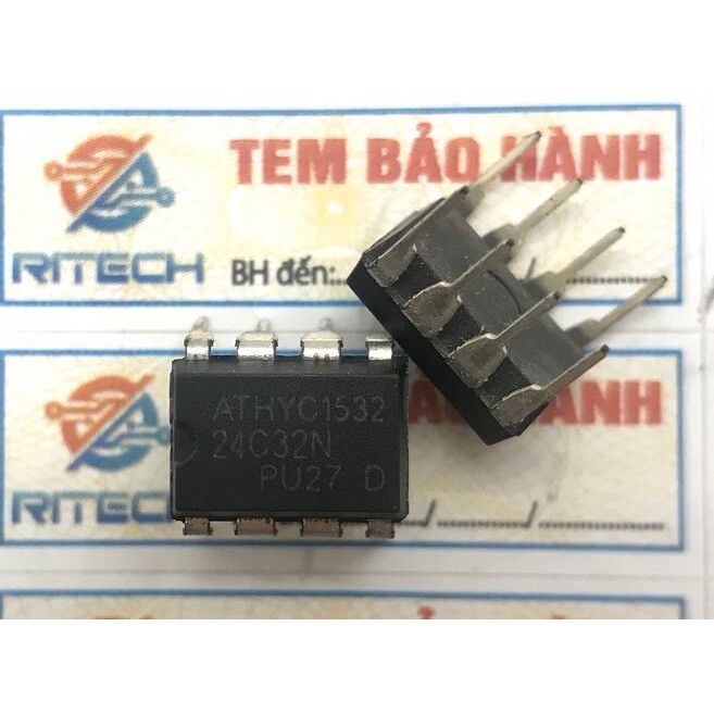 Combo 5 chiếc 24C32N 24C32AN AT24C32A AT24C32N DIP-8