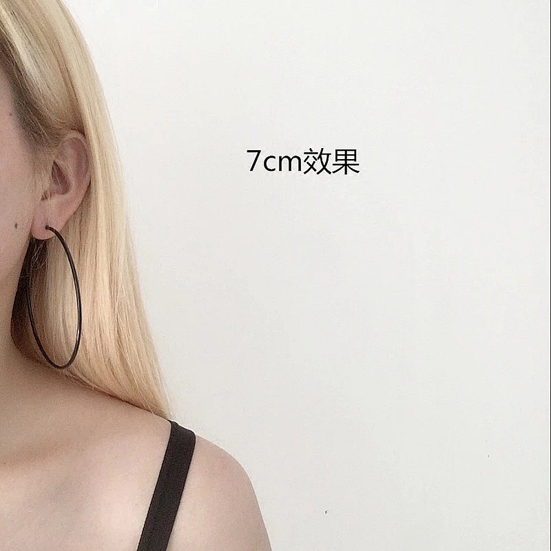 Set 6 Đôi Khuyên Tai Tròn Thời Trang Dành Cho Nữ