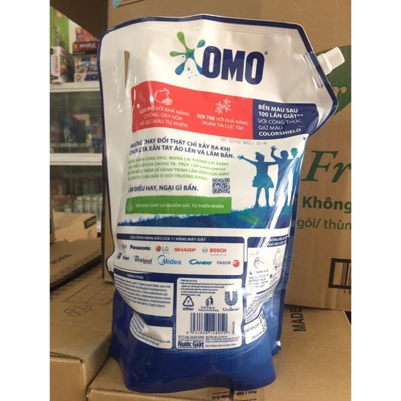 Nước giặt OMO Matic Giữ Màu cho máy giặt cửa trước 3,6kg