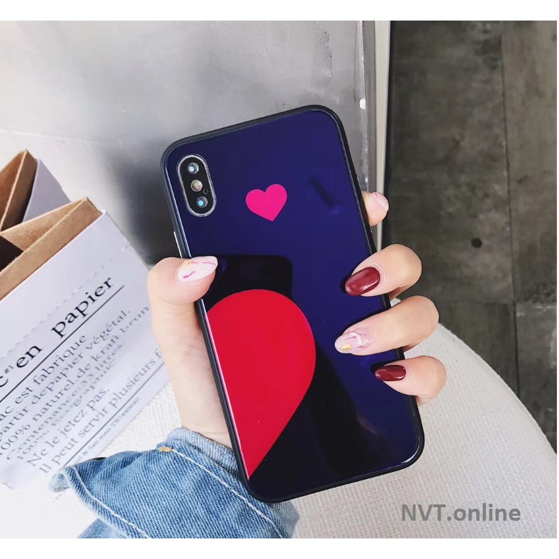 SIêu phấm ốp đôi KÍNH ❤️manh ghép trái tim❤️