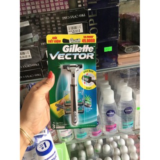 Bộ Dao Cạo Râu Gillette Vector